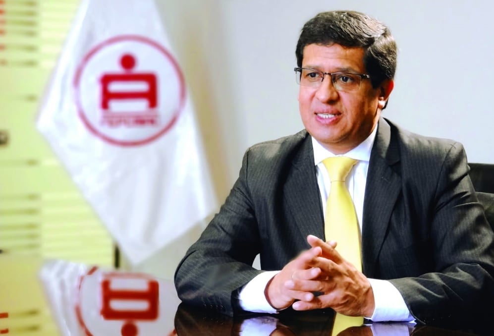 Jorge Solis, presidente del directorio de Caja Huancayo. (Foto: Difusión).