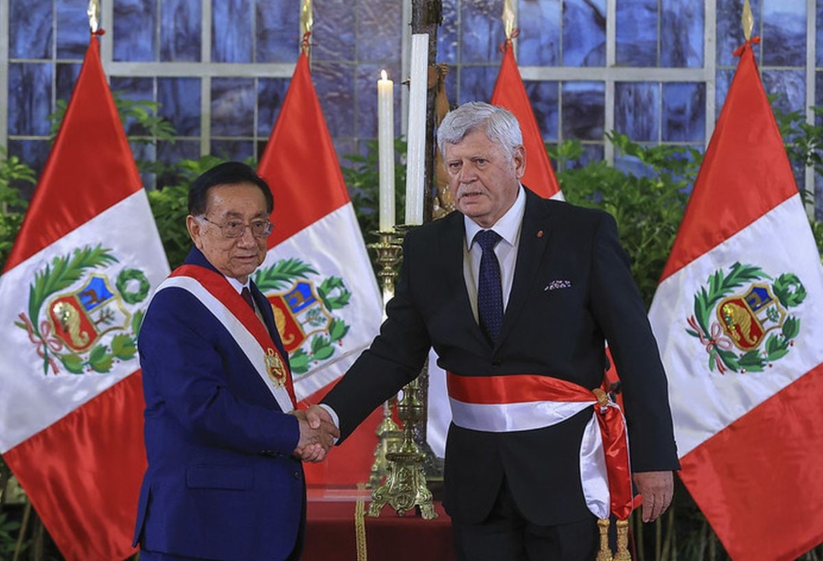 Hugo Begazo, exministro del interior de Balcázar, es el nuevo titular de Devida. (Foto: Presidencia)