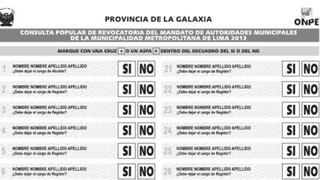 Revocatoria: el 8% de limeños cree que el ‘Sí’ es a favor de Villarán