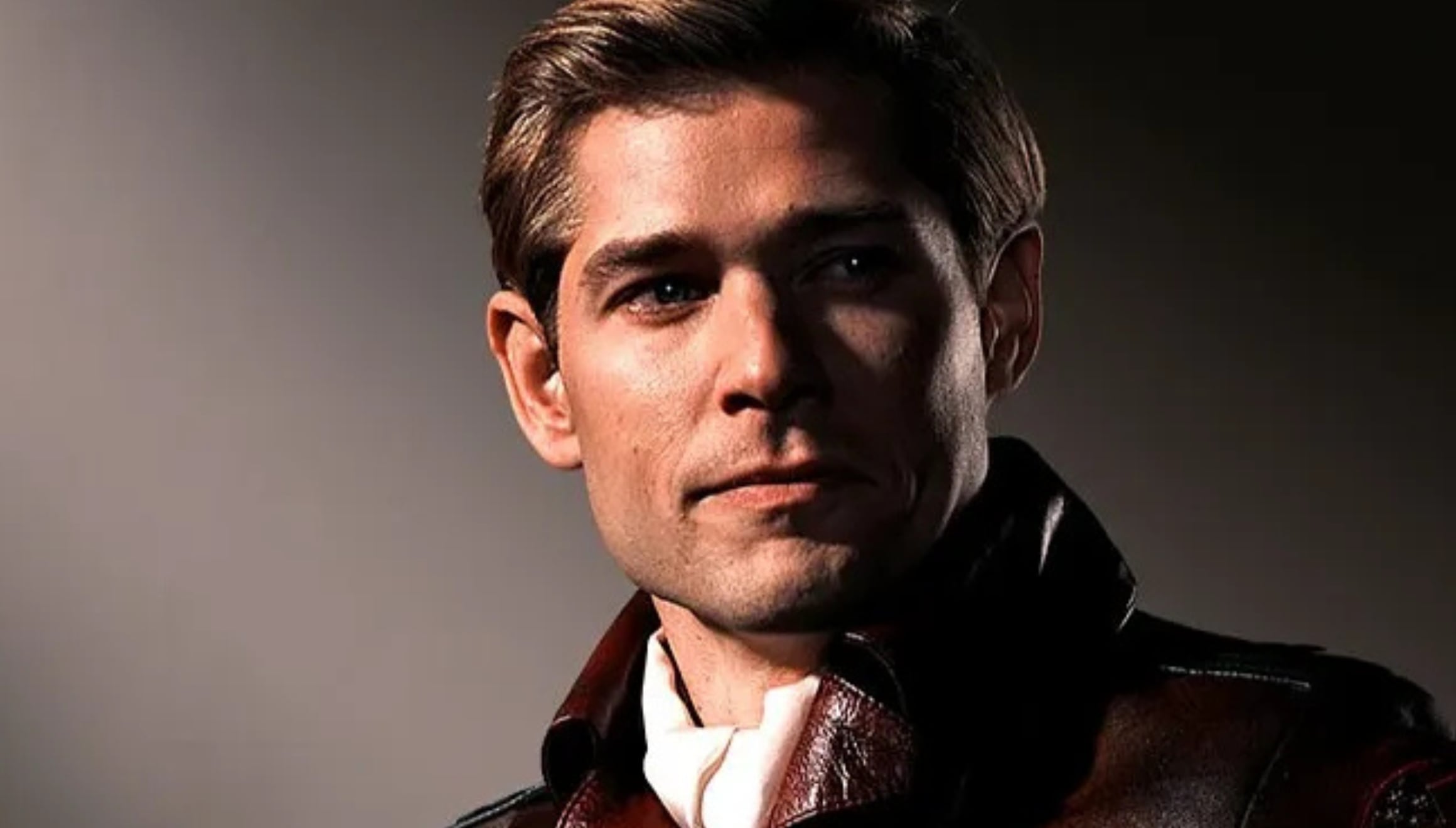 Mason Dye como Bombsight en una imagen promocional de la serie "Vought Rising" (Foto: Sony Pictures Television / Amazon MGM Studios)