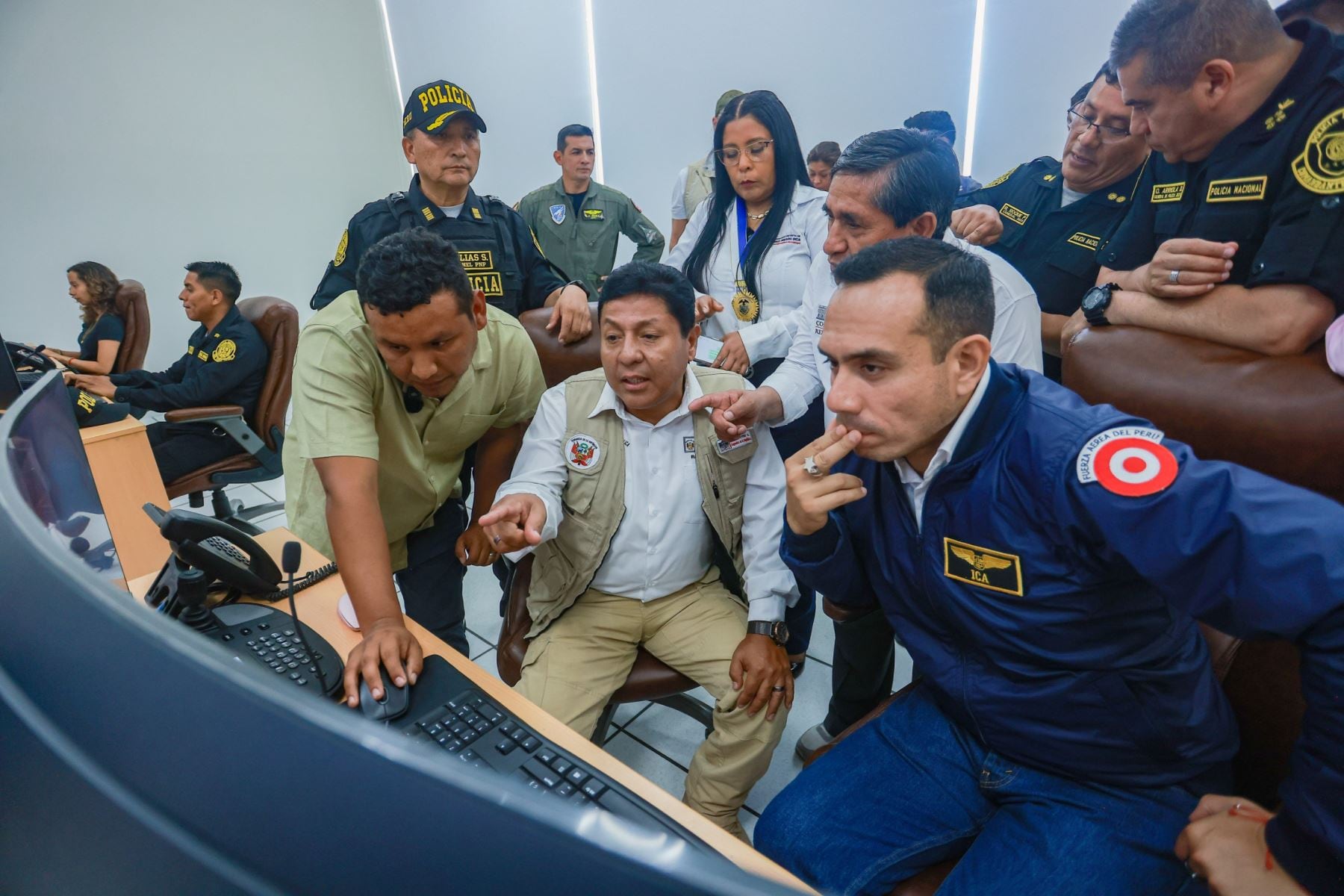 Durante su visita a Ica, José Jerí anunció que la provincia de Pisco será declarada en emergencia por motivos de inseguridad ciudadana.Foto : Presidencia