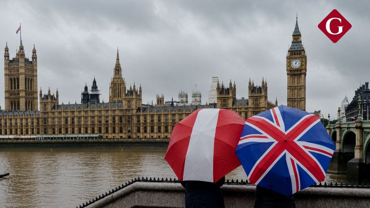 Los seleccionados para la beca Chevening 2027 estudiarán sin asumir costos de matrícula ni manutención y podrán integrarse a una red global de líderes y empresas, informaron desde la Embajada Británica. Composición: Gestión / Foto: Andina