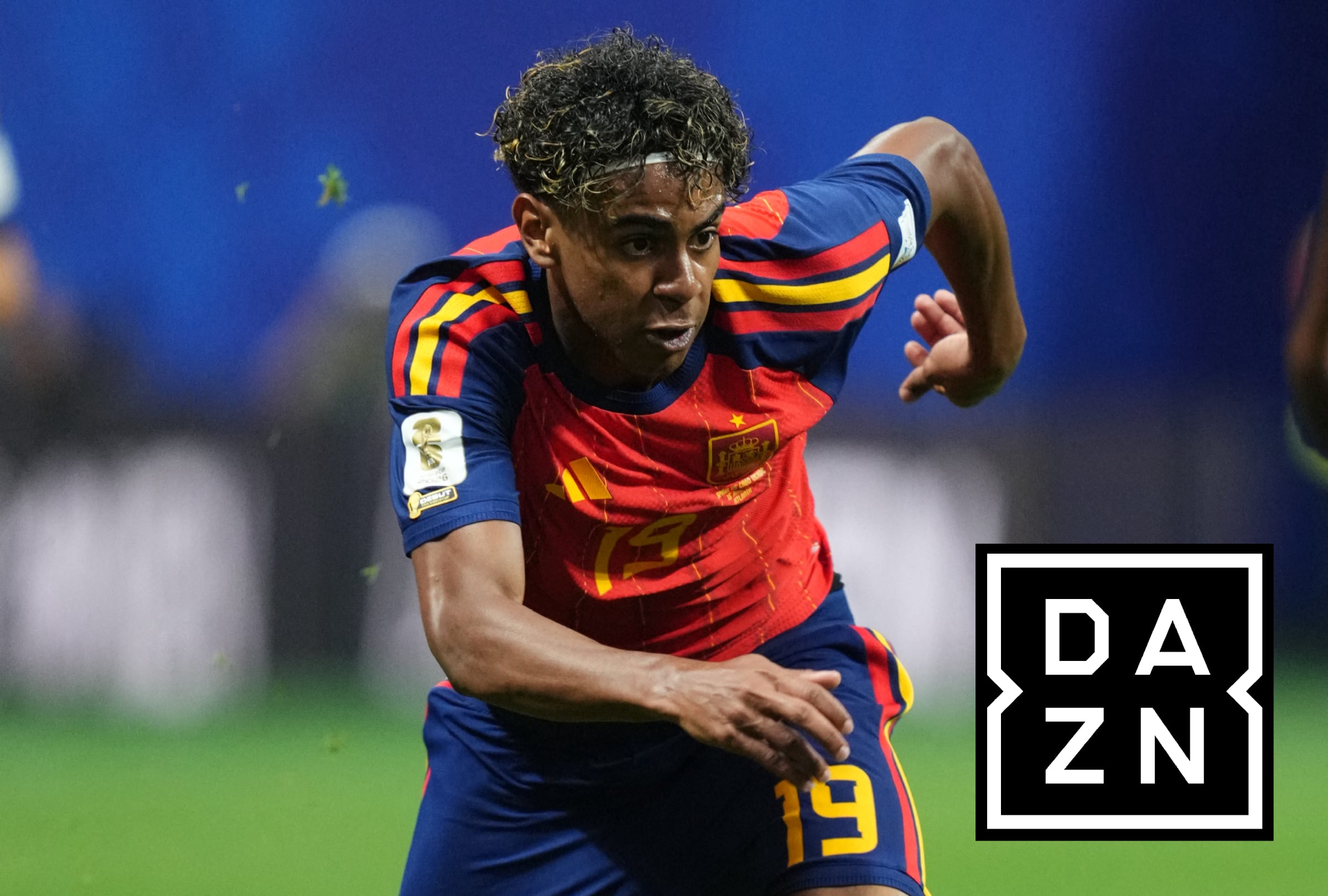 GEORGIA, ATLANTA (ESTADOS UNIDOS), 21/06/2026.- Cobertura oficial de DAZN MUNDIAL EN VIVO EN DIRECTO ONLINE para ver el partido España vs. Arabia Saudita este domingo 21 de junio por la segunda fecha del grupo H del Mundial 2026 en el Mercedes-Benz Stadium de Atlanta, Georgia. FOTO DE ULRIK PEDERSEN PARA NURPHOTO Y AFP