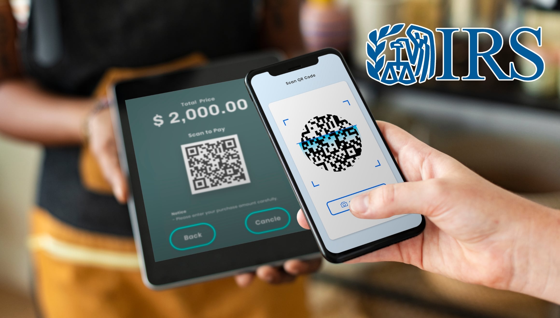 Los pagos digitales de tu negocio podrían generar ciertos conflictos con el IRS (Foto: Freepik)
