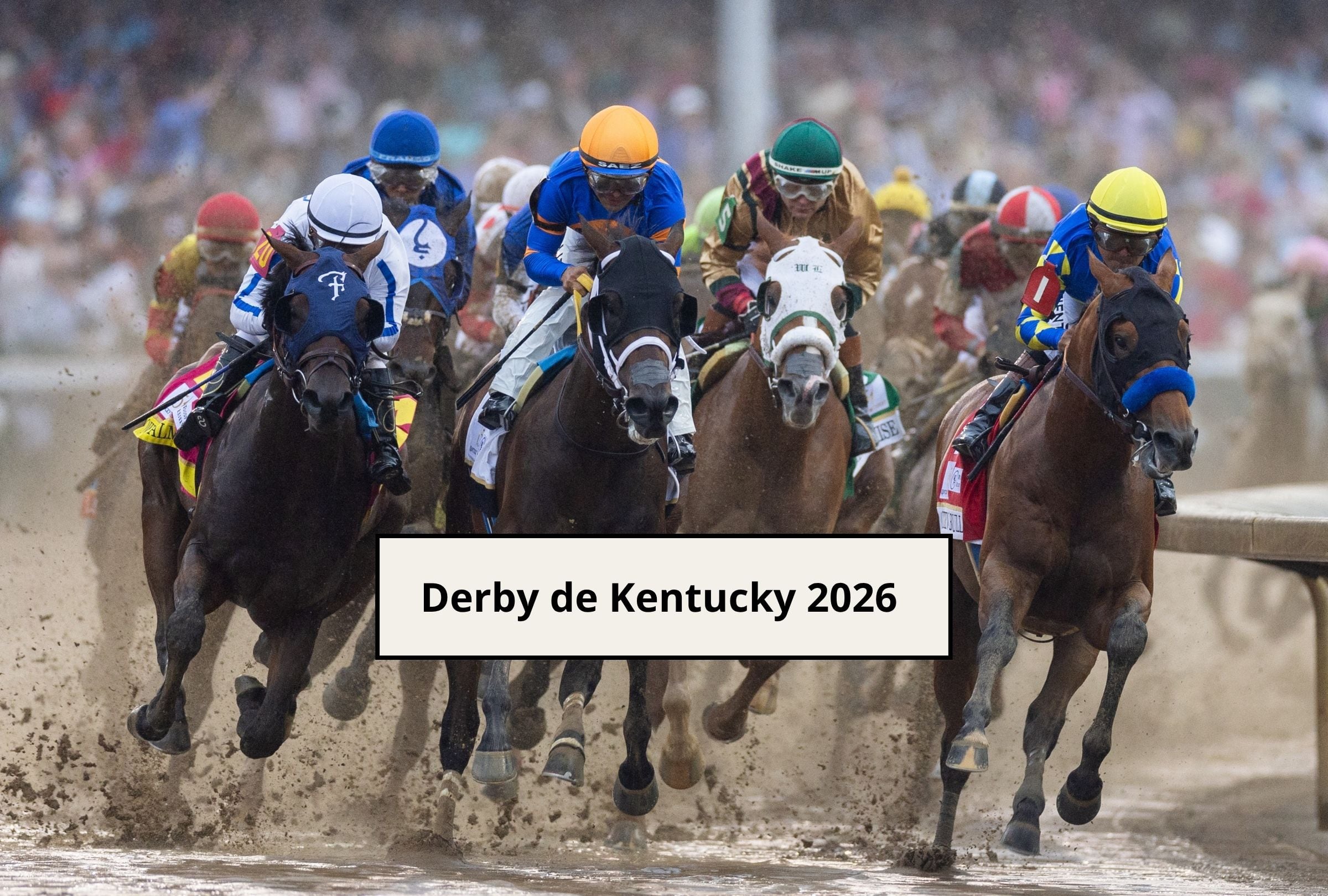 Revisa esta nota para que sepas a qué hora inicia y en qué canal transmiten el Derby de Kentucky 2026 EN VIVO. (Foto: LEANDRO LOZADA / AFP y Composición Gestión Mix)