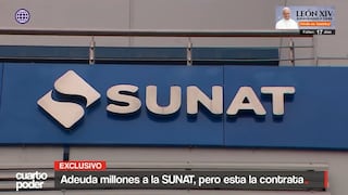 Sunat adjudicó contratos a un consorcios vinculado con empresas deudoras por S/ 124 millones