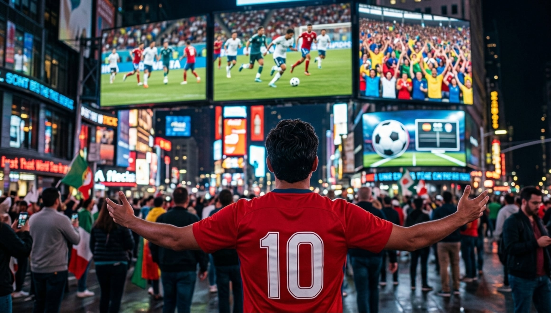 Un fanático del fútbol podría ganarse US$50,000 gracias a una vacante de trabajo, en el que, principalmente, deberás ver los 104 partidos de la Copa Mundial de la FIFA 2026 (Foto: Imagen creada por Gestión MIX usando Gemini)