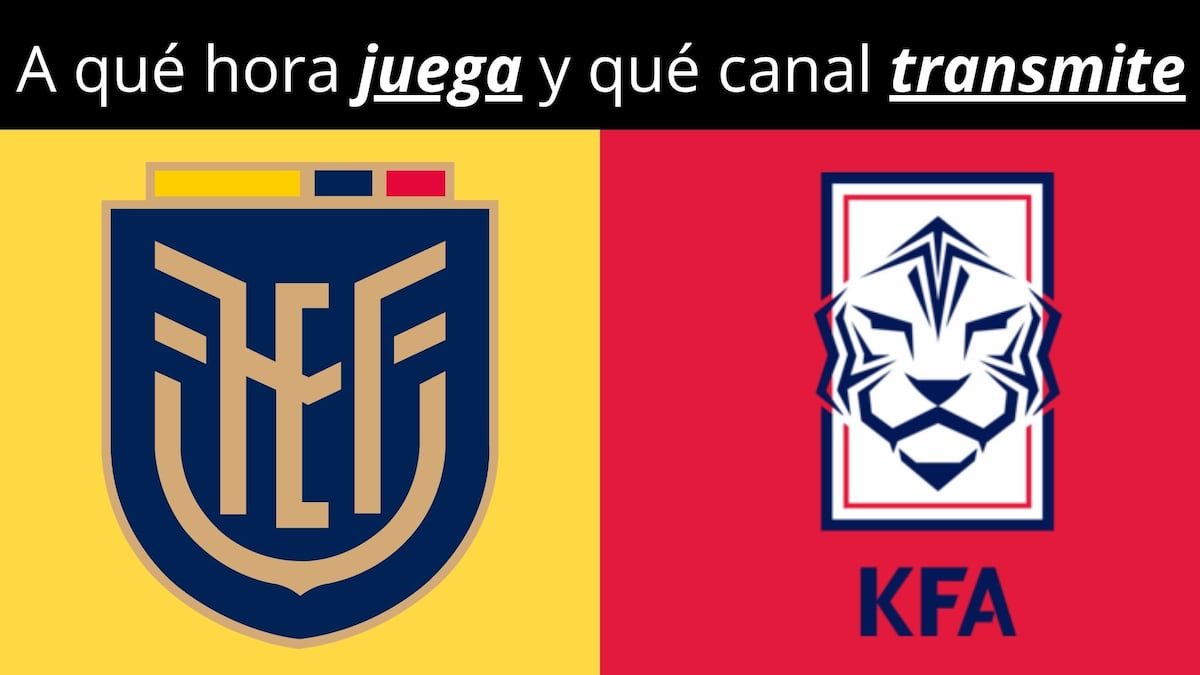 ¿A qué hora juega y en qué canal transmiten Ecuador vs. Corea del Sur EN VIVO hoy por amistoso FIFA 2026 en EE.UU. y México?
