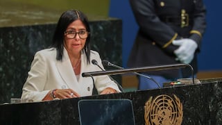 Delcy Rodríguez dice en la ONU que en Venezuela habrá elecciones