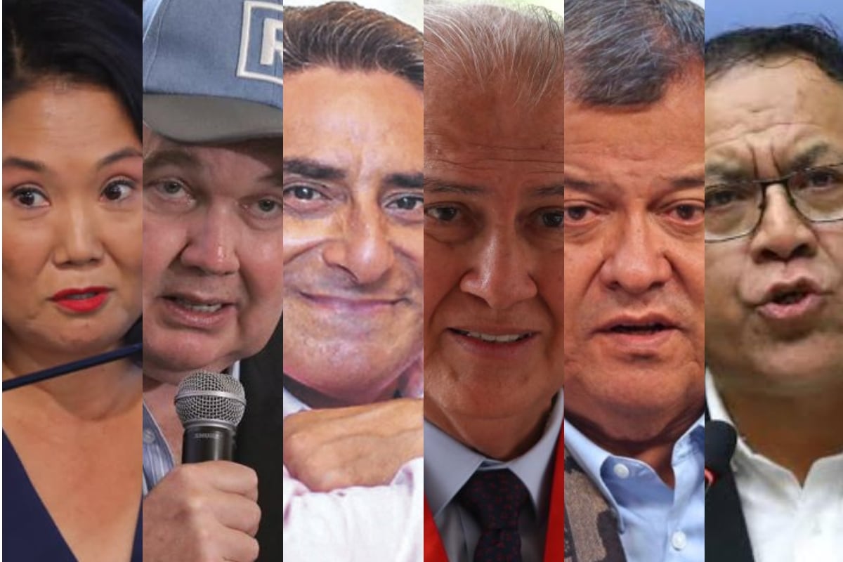 El reacomodo de los candidatos (Fotos: Composición @gec)