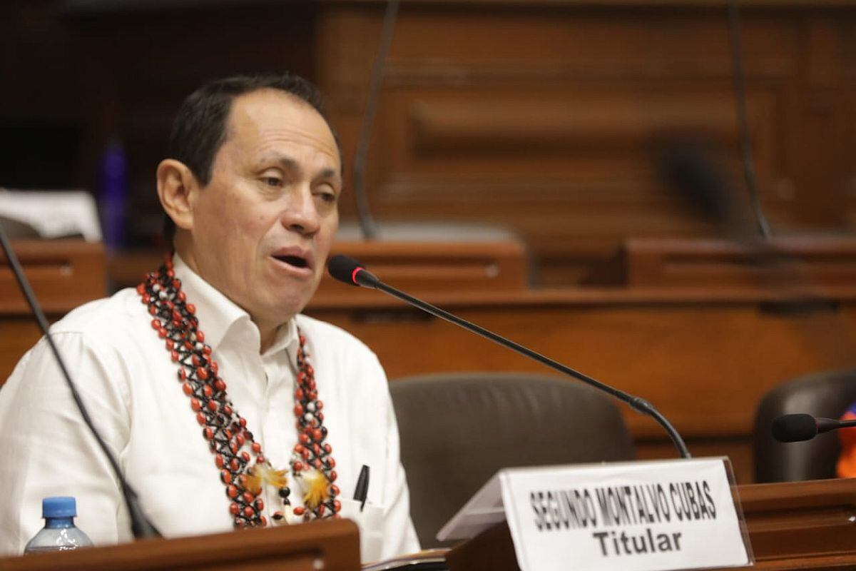 Segundo Montalvo de Perú Libre lidera la propuesta de ley contra el Ministerio Público. (foto: Congreso)