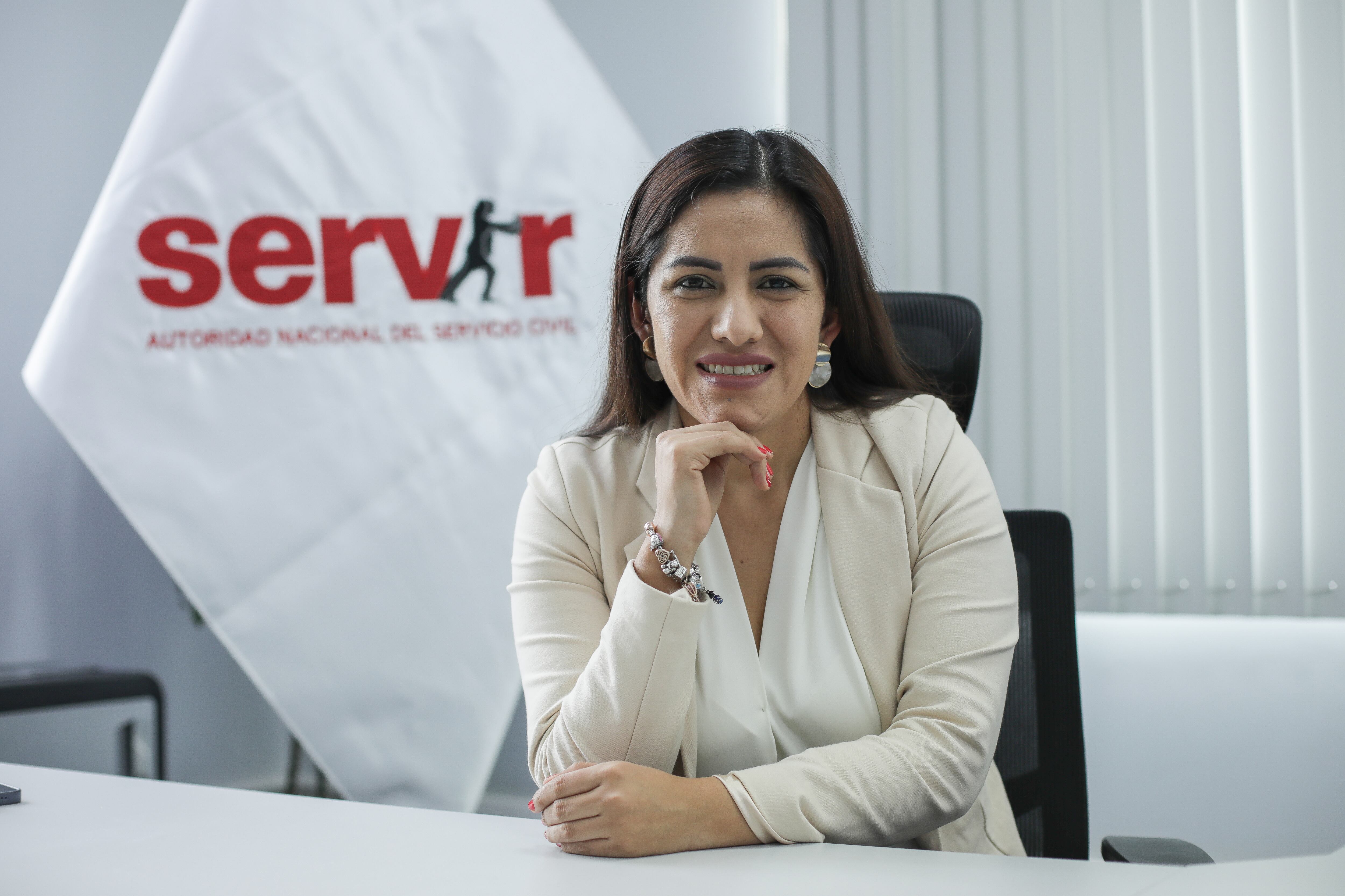 De acuerdo a la presidenta ejecutiva de Servir, son 15 las instituciones del Ejecutivo que ya han transitado al régimen del Servicio Civil. En algunos casos hay programas de ministerios incluidos, pero no las carteras como tal. Foto: Britanie Arroyo (GEC).