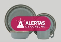 Indecopi ordena retiro del mercado de vajilla de cerámica por riesgos a consumidores