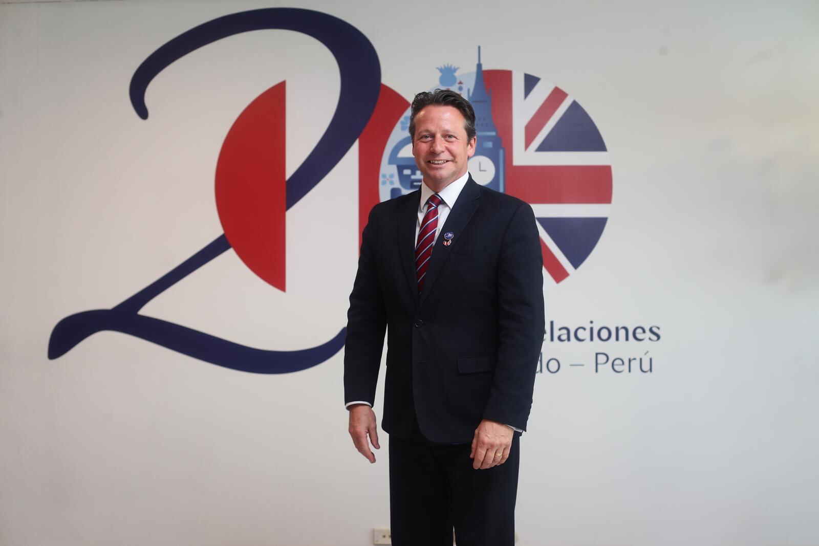 Nigel Huddleston, ministro de Estado de Comercio Internacional del Reino Unido, dijo que uno de los propósitos de las conversaciones que ha tenido con representantes del Ejecutivo ha sido identificar los sectores que pueden atraer a inversionistas británicos. (Foto: GEC)