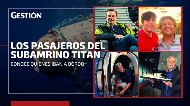 Titanic: ¿Quiénes eran los pasajeros del submarino Titán?