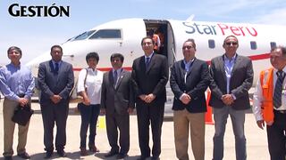 Aerolínea StarPerú inaugura ruta Lima - Ilo