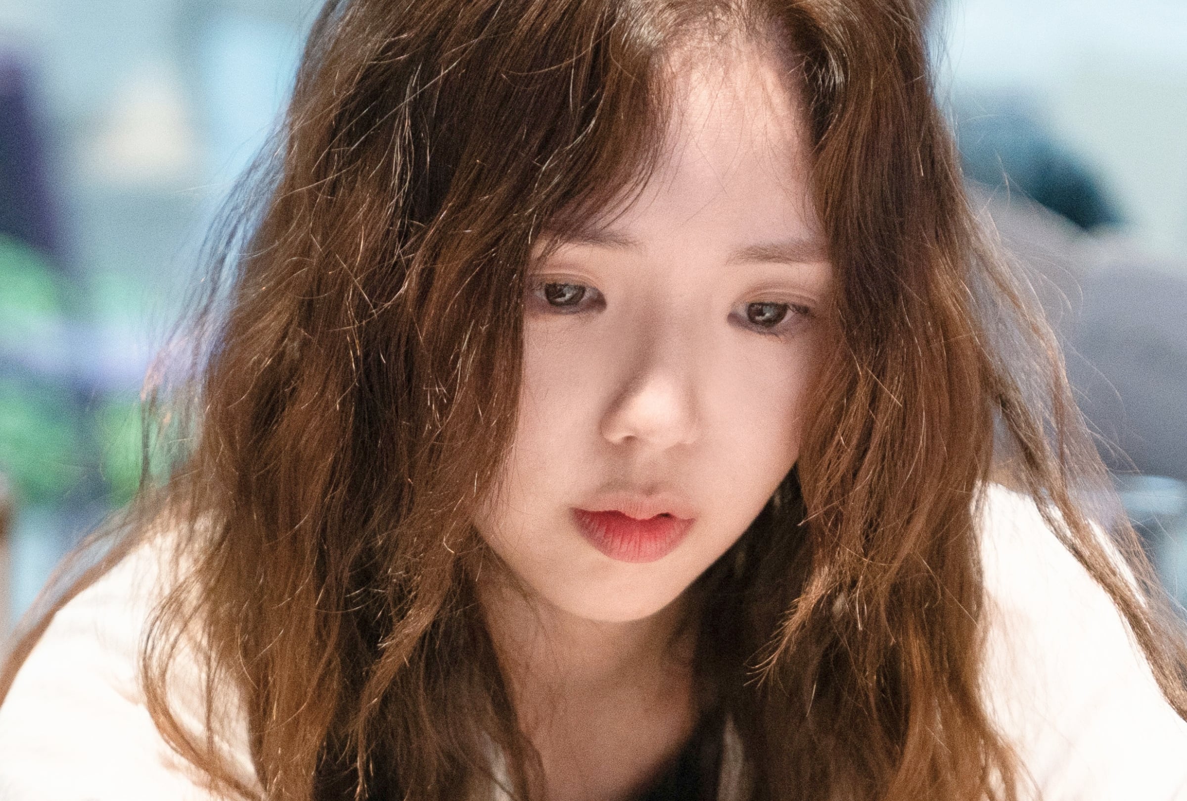 La actriz surcoreana Chae Soo-bin como Na Bo-bae en una escena del k-drama "La chispa del amor" (Foto: New Point (II) / WhyNot Media / Netflix)