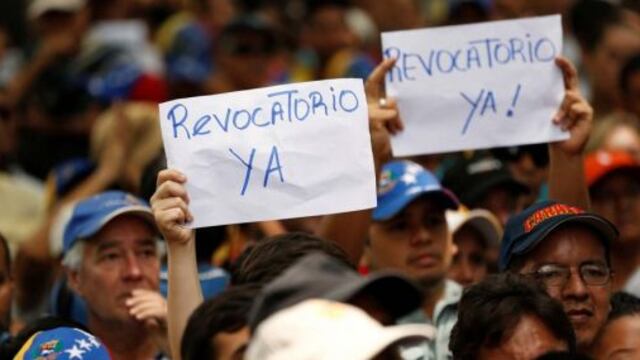 Oposición venezolana pide a la OEA observar manifestación a favor de revocatorio