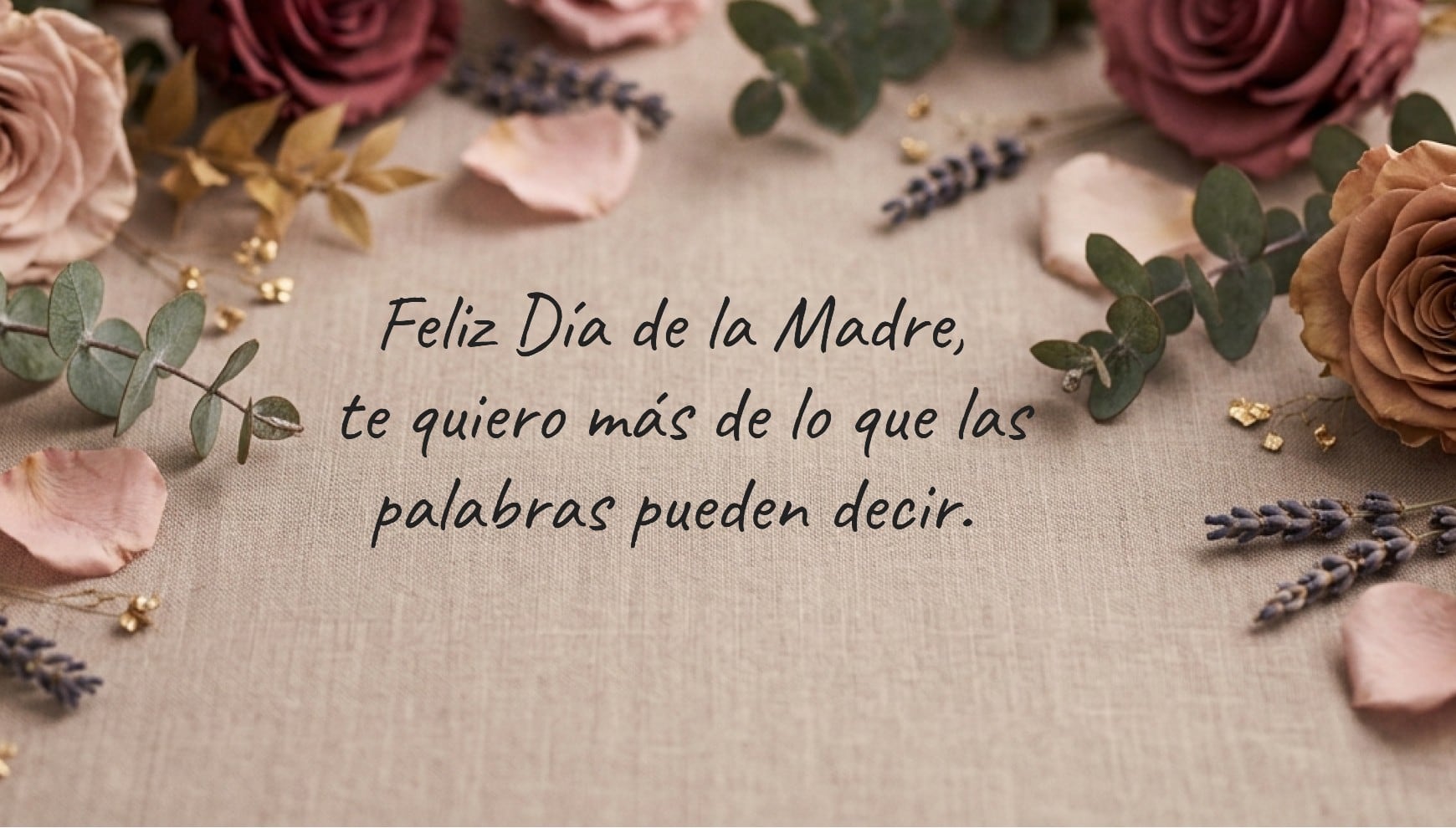 En el Día de la Madre en España, muchos buscan las palabras perfectas para emocionar a sus madres. | Crédito: Imagen creada por Gestión MIX usando Gemini