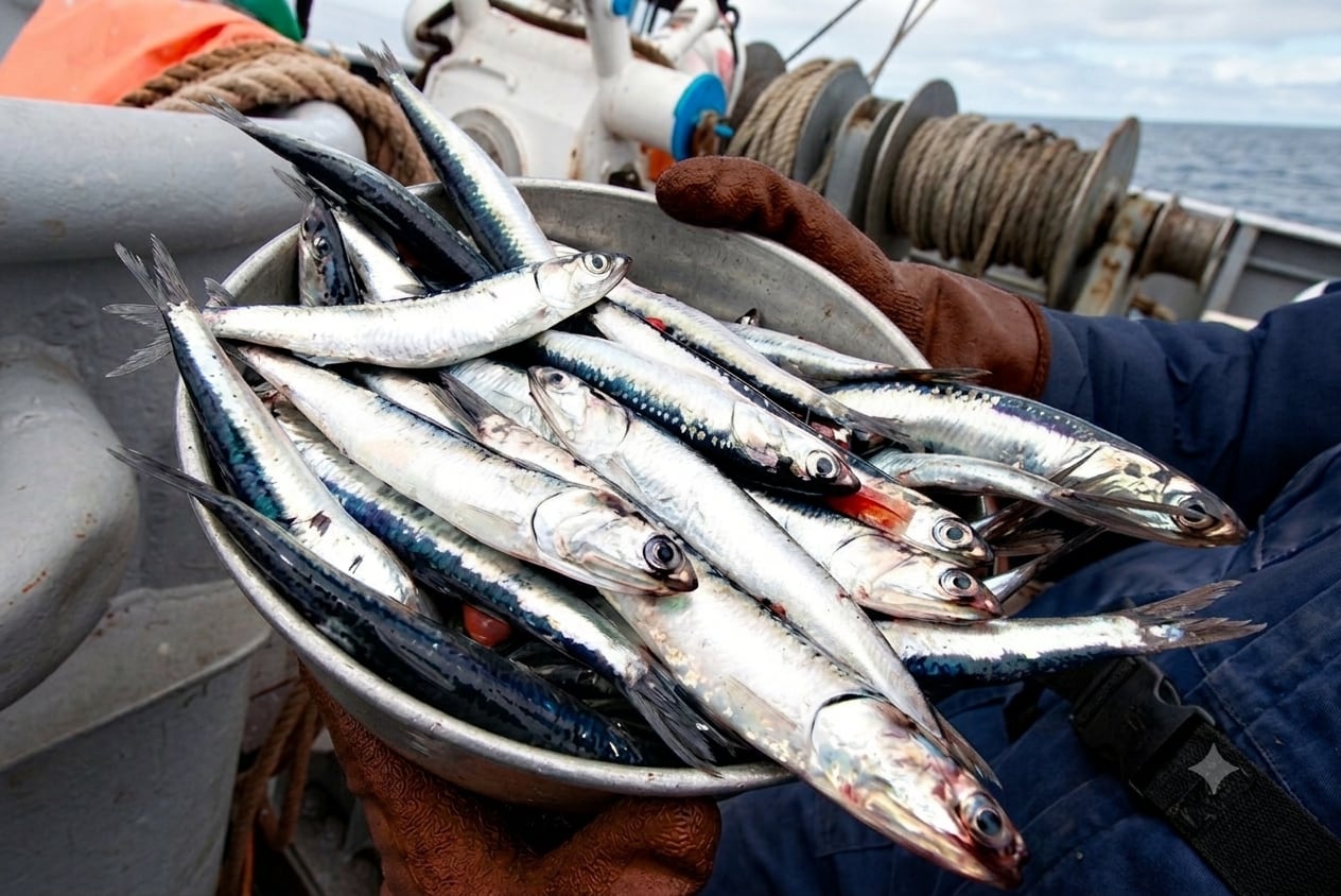 Pesca de anchoveta en el sur se reanudará desde el 1 de julio anunció Produce. Foto: Mejorada con IA.