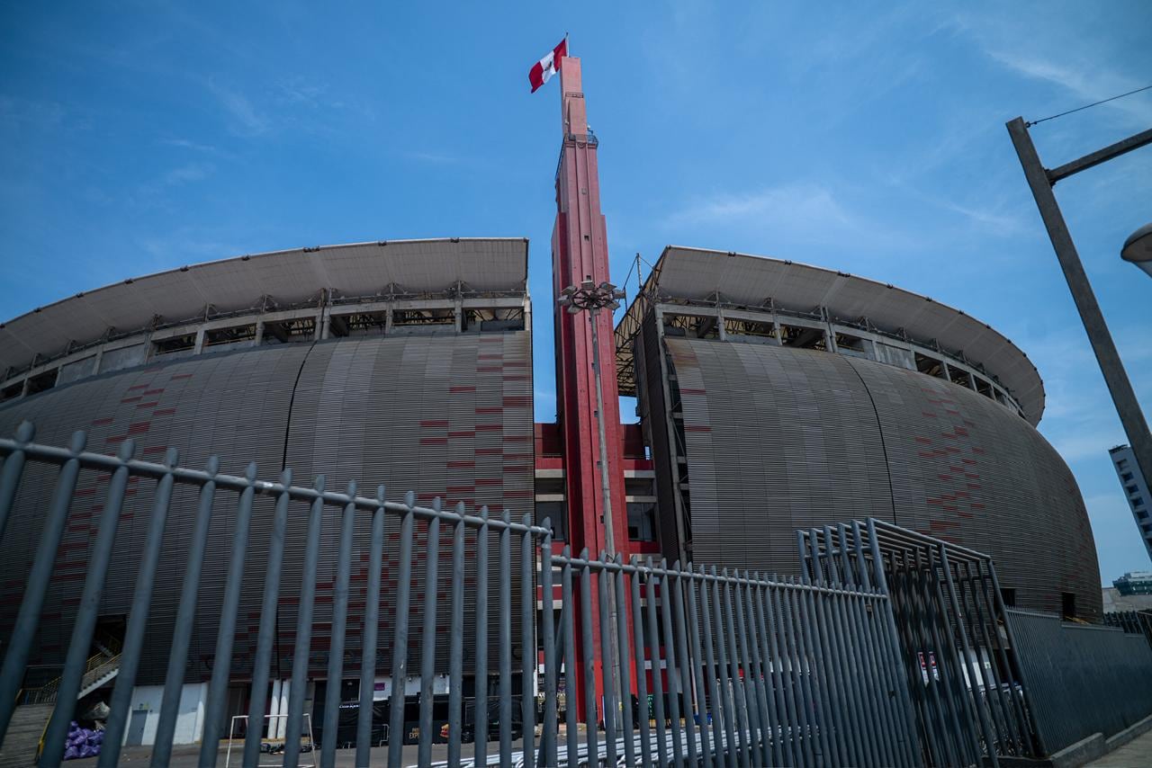 El Estadio Nacional del Perú fue clausurado hoy por medidas de orden público, tras los conciertos realizados el viernes y sábado, entre ellos la “Noche de la Salsa”. Foto: Paloma del Solar / @photo.gec