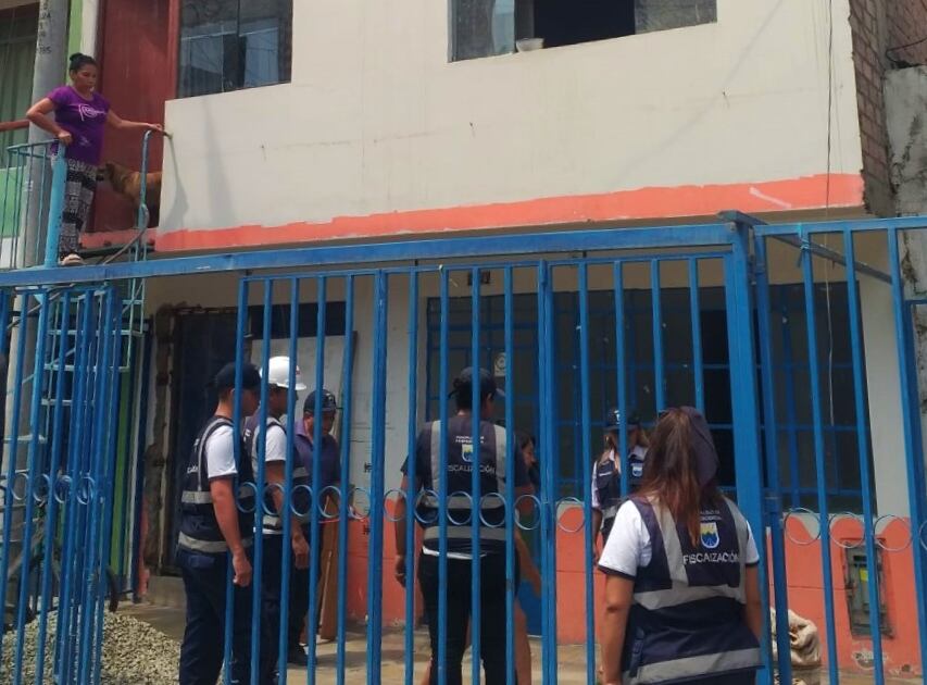 Recuperan espacios que eran usados como cochera en Independencia.