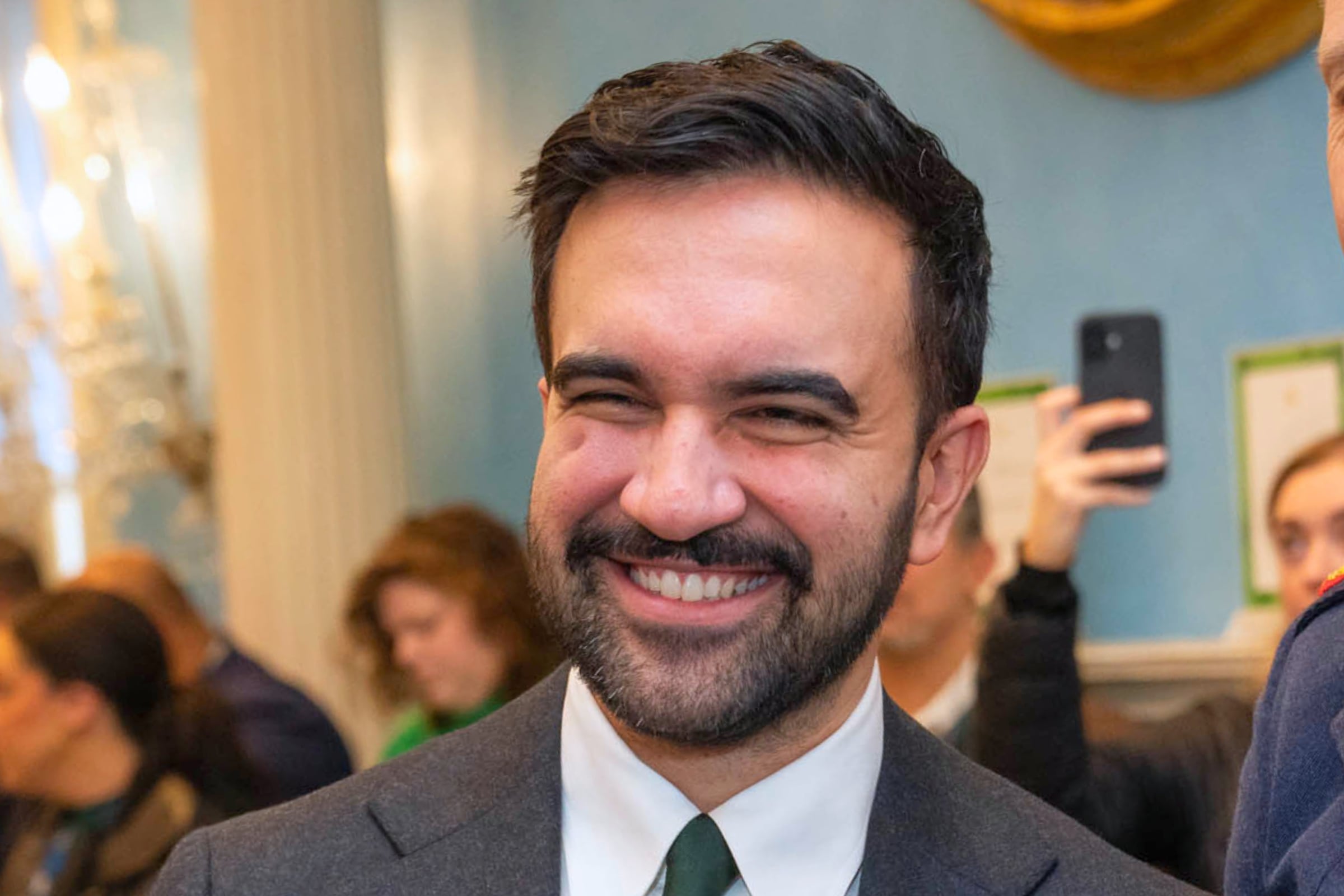 El alcalde de Nueva York hizo un balance de lo que está sucediendo con los repartidores y sus propinas en Nueva York (Foto: Oficina del Alcalde de Nueva York)