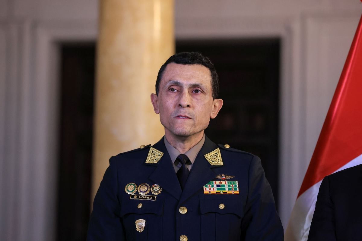 Fredy López llega al máximo cargo de la institución tras desempeñarse como jefe del Estado Mayor General. Foto: Presidencia.