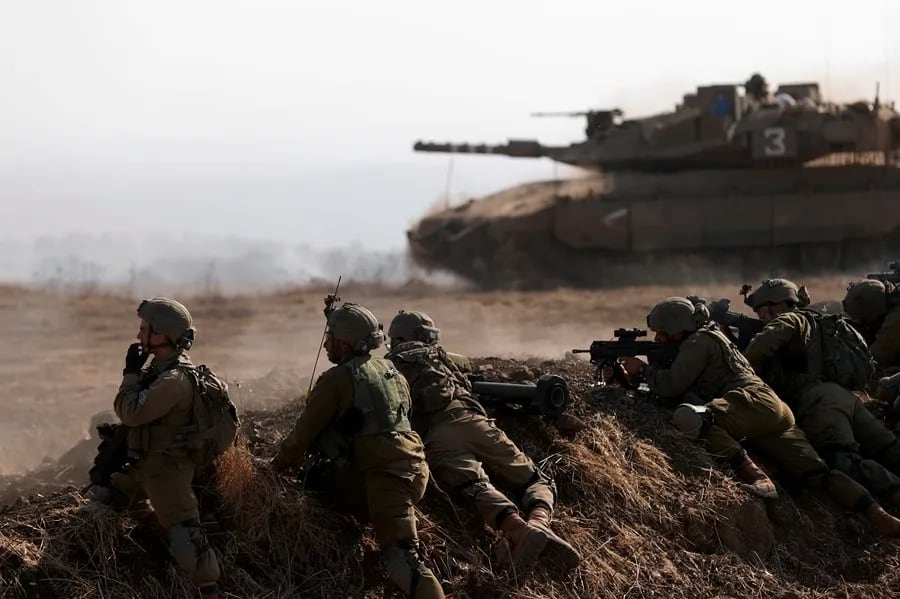 Imagen de archivo de tropas israelíes. EFE/EPA/Atef Safadi