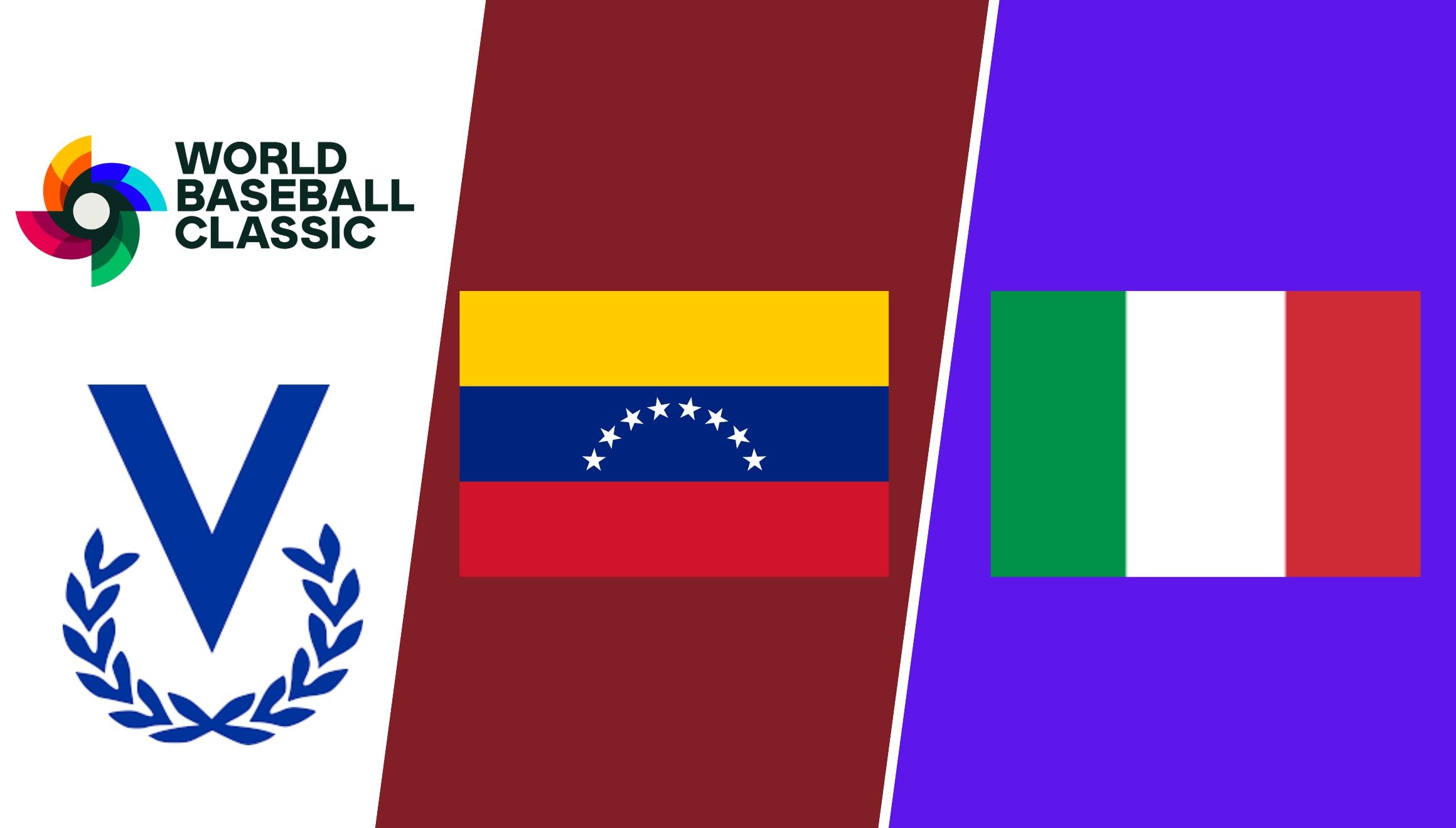 Venevisión transmite la semifinal entre Venezuela vs. Italia EN VIVO y EN DIRECTO para ver el Clásico Mundial de Béisbol 2026 en Miami, Florida. (Foto: Composición Gestión Mix)
