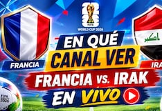 ¿En qué canal transmite Francia vs. Irak EN VIVO hoy por el Mundial de Fútbol 2026 en Texas, California y Florida?