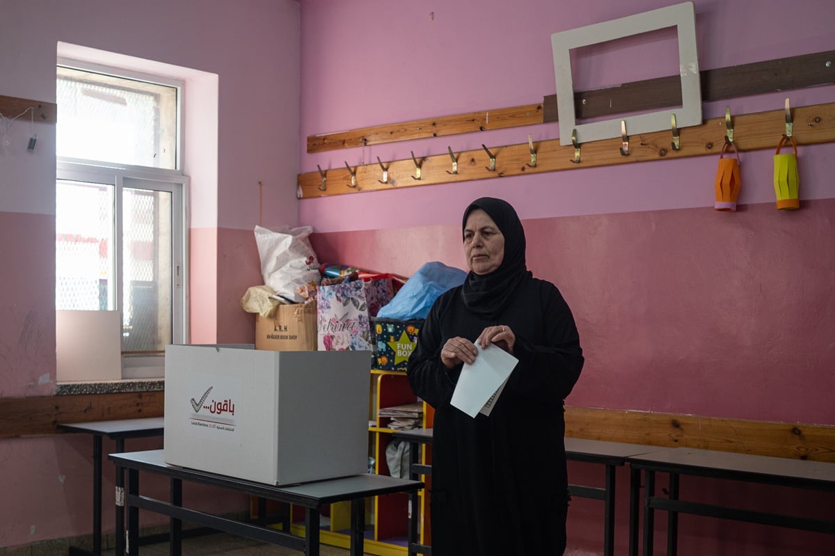 Las elecciones municipales en Cisjordania arrancaron en un clima de normalidad, el 25 de abril de 2026. (Magda Gibelli / EFE)