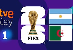 RTVE Play y Canal TVE La 1 HD EN DIRECTO — dónde televisan Argentina — Argelia por Fútbol TV y Movistar Plus Mundial 2026 Online
