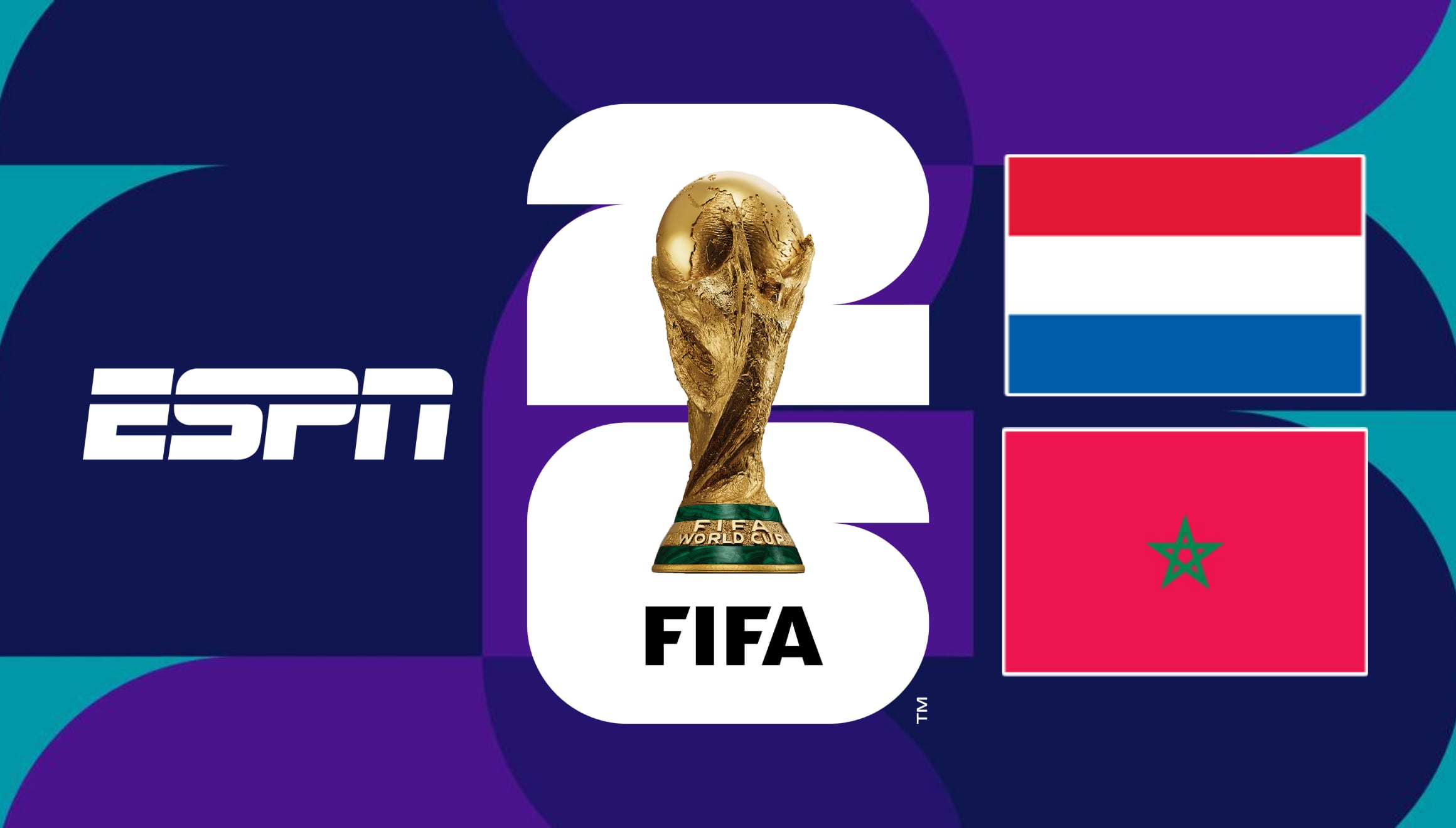 El equipo de Marruecos busca dar la sorpresa ante la "Naranja Mecánica" en el Mundial 2026. Siga la transmisión de ESPN en vivo gratis por fútbol TV y el servicio de streaming Disney Plus Premium. | Crédito: fifa.com / Composición Gestión Mi