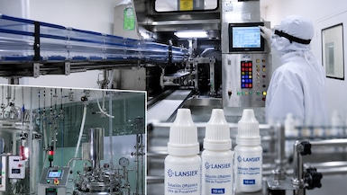 Laboratorios Lansier, especializado en oftalmología, cumplió 40 años de fundación. (Foto: Lansier/composición)