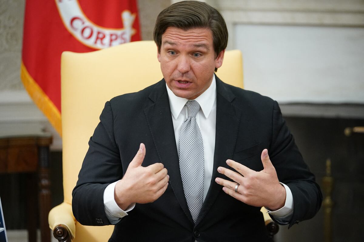 Ron DeSantis aprobó esta ley el pasado 12 de mayo (Foto: AFP)