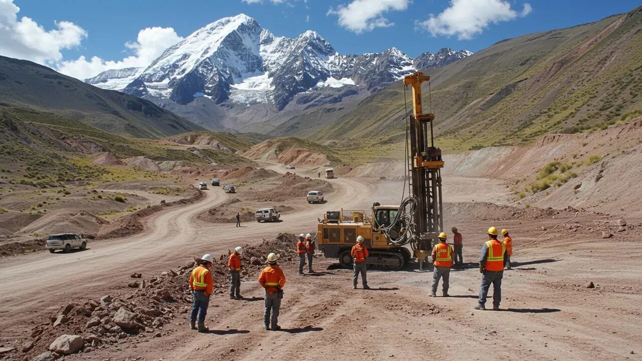 Excellon también tiene la propiedad de exploración de oro y plata Tres Cerros en Perú.