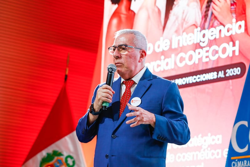 Ángel Acevedo, presidente del Gremio Peruano de Cosmética, Higiene Personal y Aseo Doméstico (Copecoh) de la Cámara de Comercio de Lima (CCL)