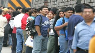 Desempleo en Lima bajó de 8.8% a 8.1%
