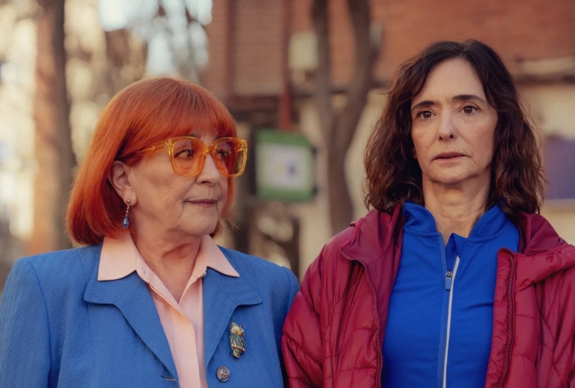 Las actrices Carmen Maura y Ana Torrent en la segunda temporada de la exitosa serie de televisión española "Furia" (Foto: Producciones Mandarina / HBO Max)