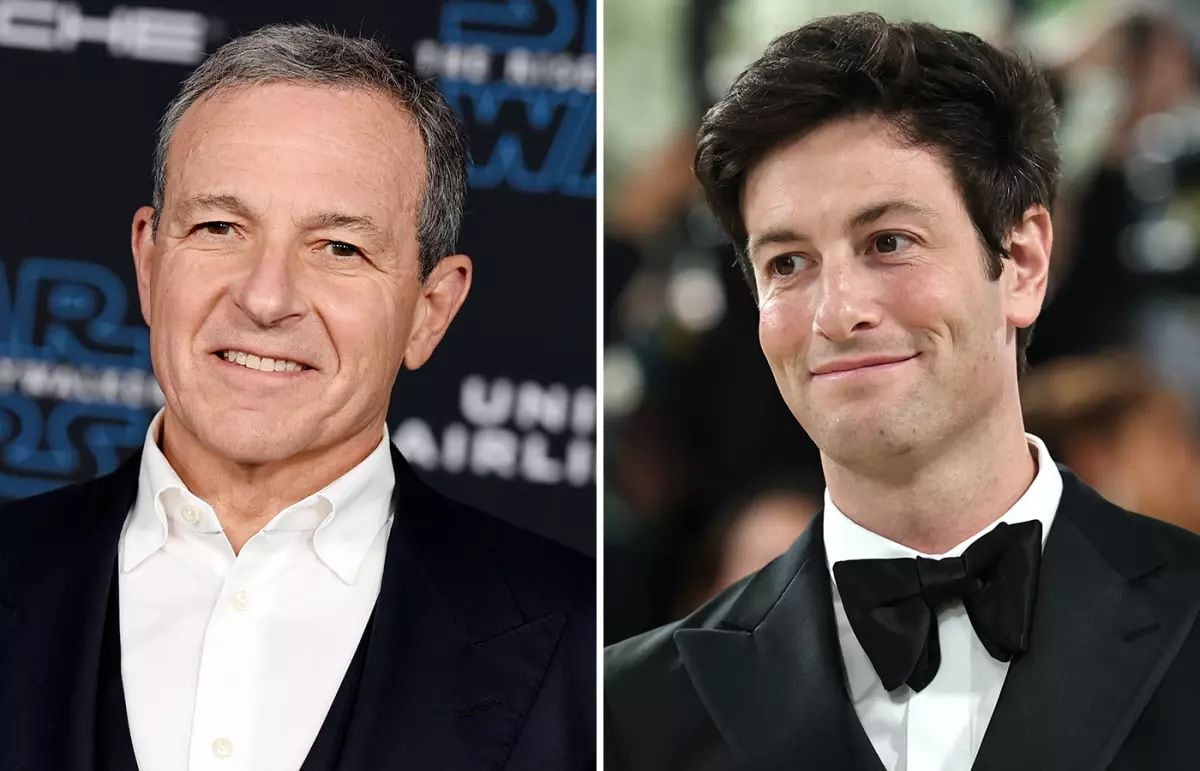 Bob Iger (izq.) y Josh Kushner están comprando el equipo de baloncesto Los Angeles Lakers por una cifra récord de más de US$ 12,000 millones, según personas familiarizadas con el asunto.