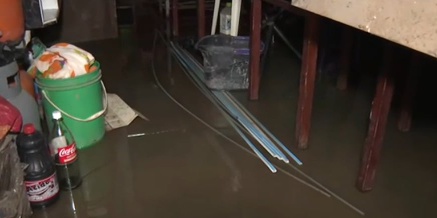 Aniego afectó decenas de hogares en Lima Sur. Foto: difusión