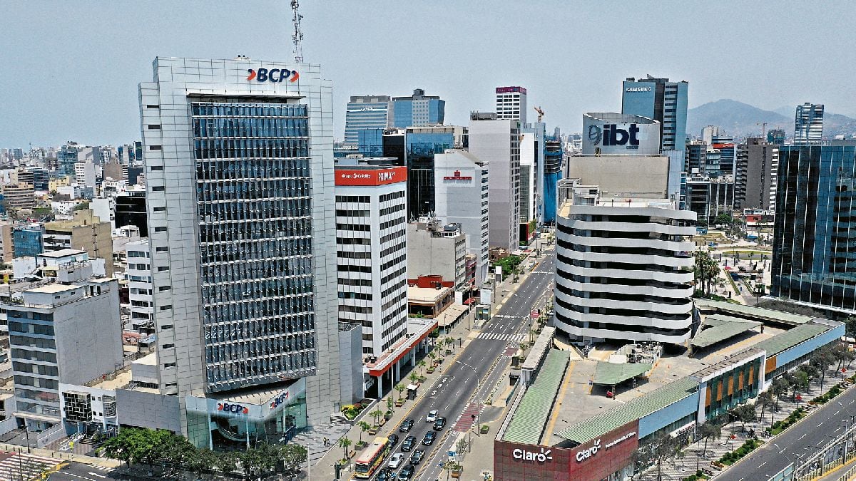 Vista panorámica del centro financiero en San Isidro (foto: GEC).