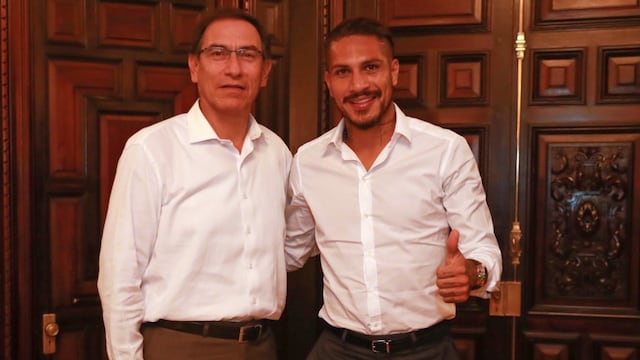 Presidente Vizcarra anuncia apoyo legal a Paolo Guerrero para anular fallo del TAS