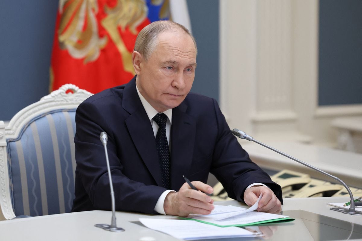 Presidente de Rusia, Vladimir Putin. La Unión Europea acordó este miércoles imponer nuevas sanciones a Rusia. Foto AFP