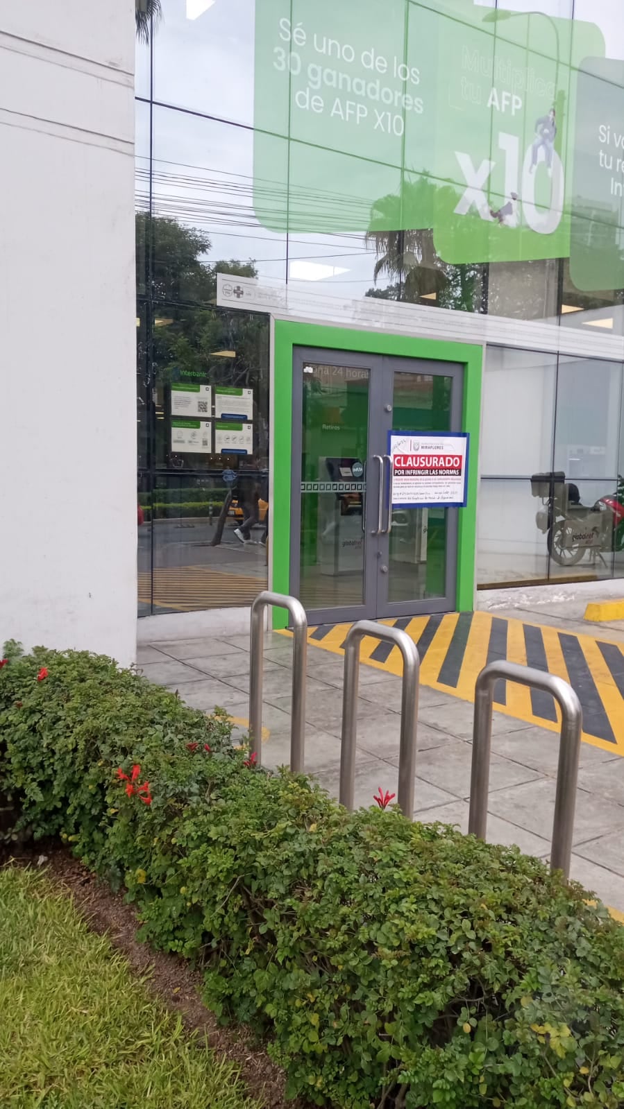 Entidad bancaria de holding de Rodríguez-Pastor en Miraflores. (Foto: Difusión)