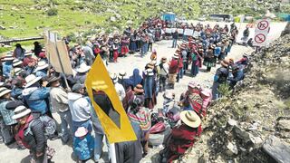Comuneros amenazan con incendiar instalaciones de minera Las Bambas