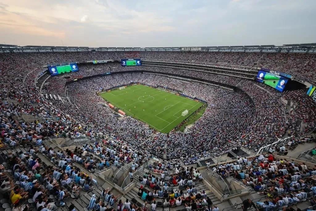 El MetLife Stadium, hogar de los New York Giants y Jets, será el escenario de la final del Mundial 2026 este domingo 19 de julio. (Fuente: FIFA)