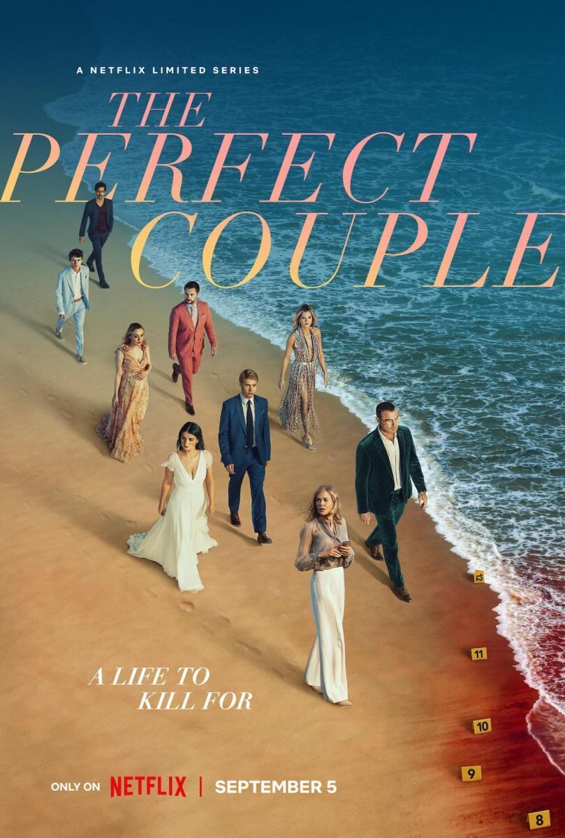 El póster de "La pareja perfecta", serie de Netflix dirigida por Susanne Bier y basada en la obra homónima de Elin Hilderbrand (Foto: Netflix)
