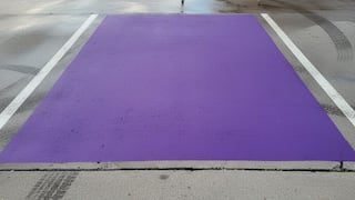 Espacios morados en estacionamientos de EE.UU.: por qué se crearon y quiénes tienen autorización de usarlos